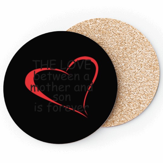 The Love Between a Mother and Son Coasters