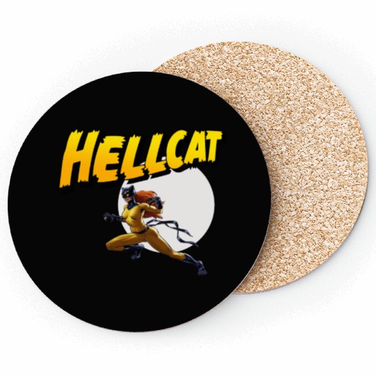 Mens Marvel Hell Cat Hella Cat Hellcat New cat Coasters