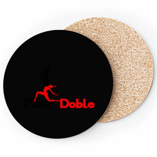 Paso Doble Latin Dance Dancing Dancer Gift Coasters
