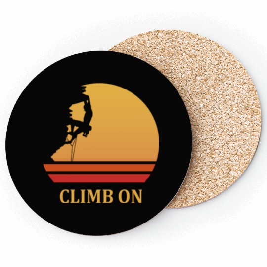 climb on rock climbing Coasters