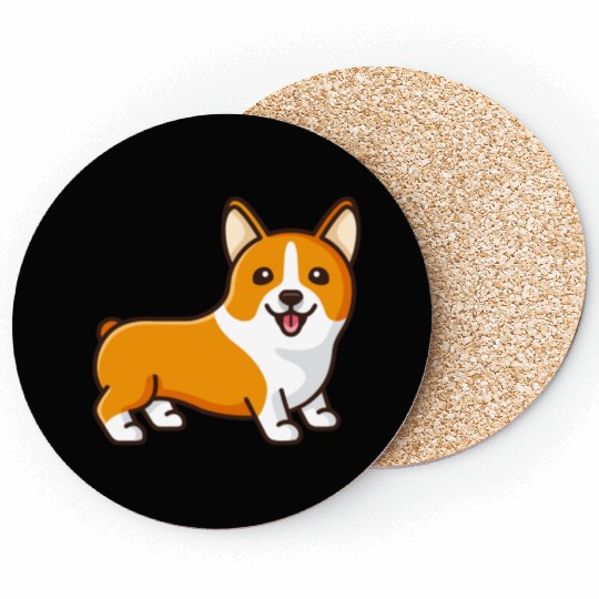 Corgi Coasters