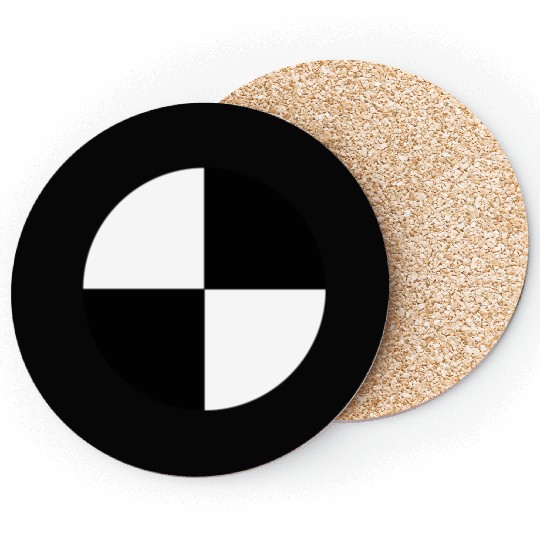 Crash Test Dummy Logo Coasters