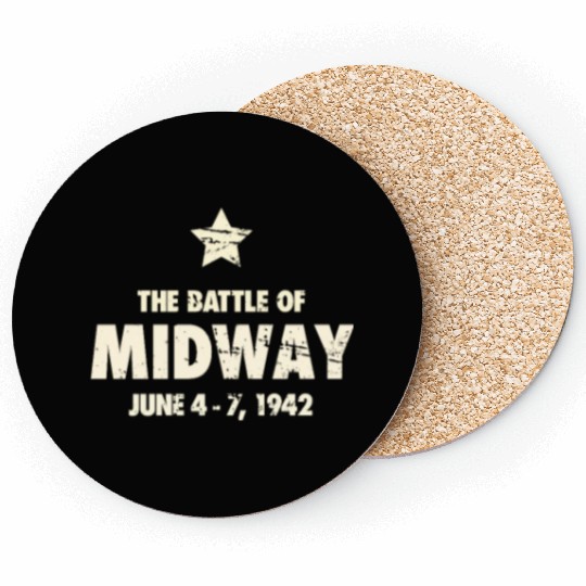 Battle Of Midway - World War 2 / WWII Coasters