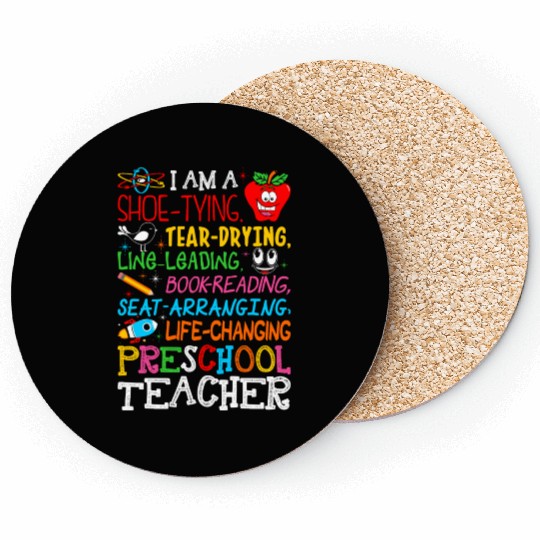 Im Preschool Teacher Coasters