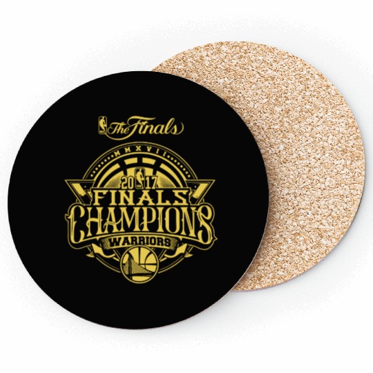 Golden State Warriors Finals Champions 2017 Coasters