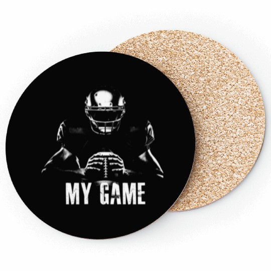 Football American Design USA football Coasters Rugby