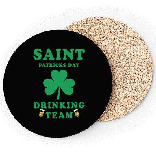 Saint Patricks Day Drinking Team Coasters