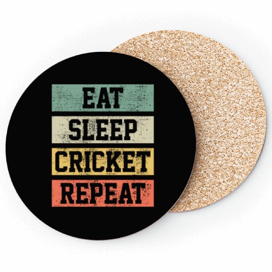 Cricket Coasters