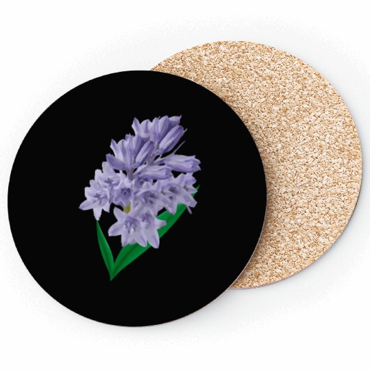 Flower Spring Bluebell Violet - Gift Idea Coasters