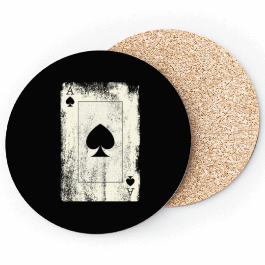 Poker Ace Coasters