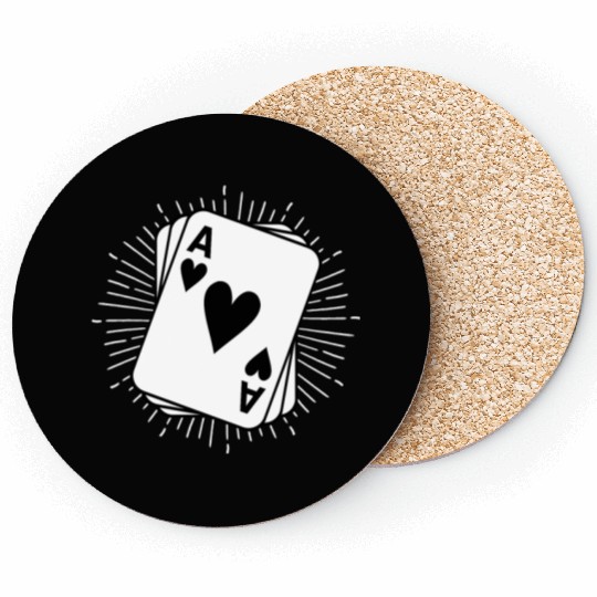Ace Of Spades Coasters & Gift