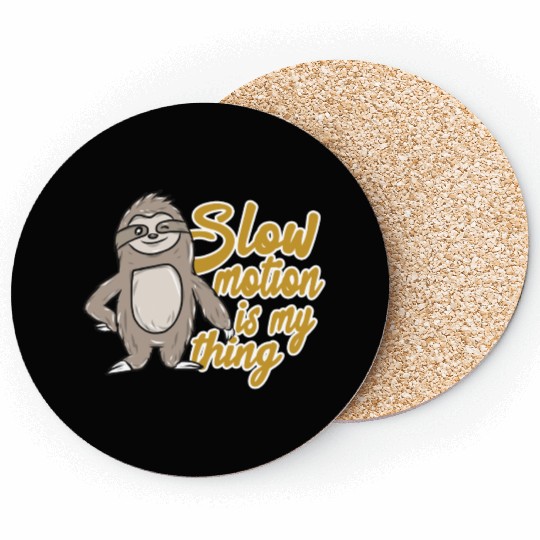 Sloth Animal Coasters