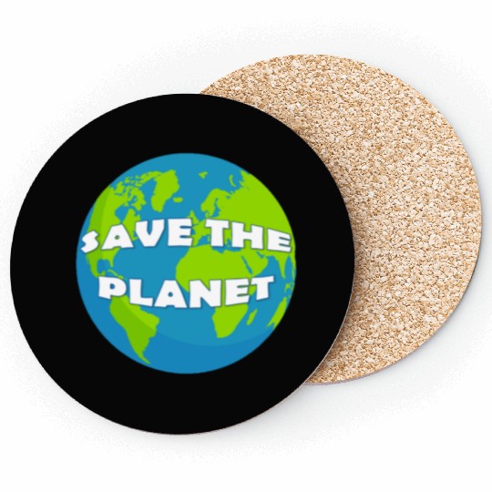 SAVE THE PLANET Coasters