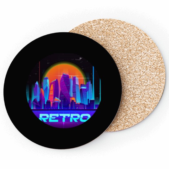 Synthwave Space: Retrowave Coasters