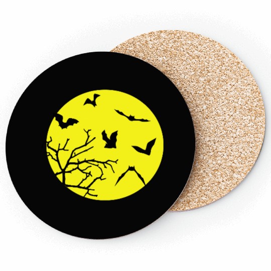 Halloween bats Coasters