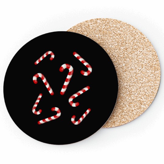Candy Canes Coasters