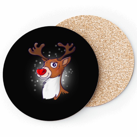 Rudolph The Red Nosed Reindeer Coasters
