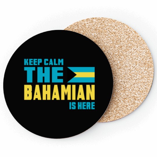Keep Calm Bahamas Design / Gift Coasters