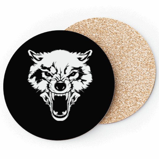 Wolf Bad Wolf Alpha Wolf Coasters