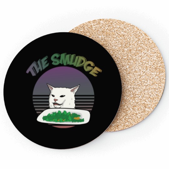 Smudge The Cat Meme Coasters