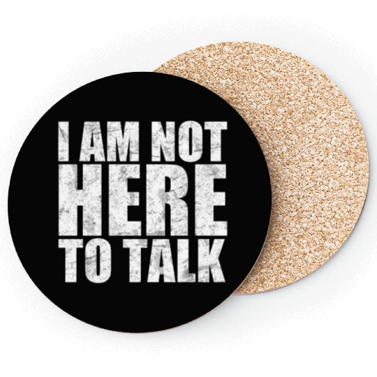 I am not here to talk workout gym training beast Coasters