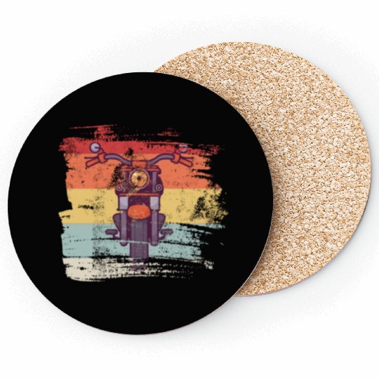Motorcycle gift for Biker Coasters
