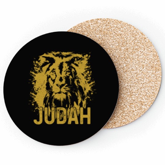 Lion Of Judah Hebrew Israelite Ethiopian Pride Coasters
