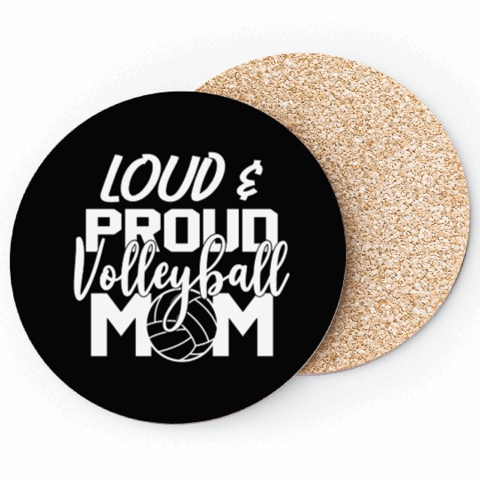 Volleyball Player Beach Team Setter Volley Gift Coasters