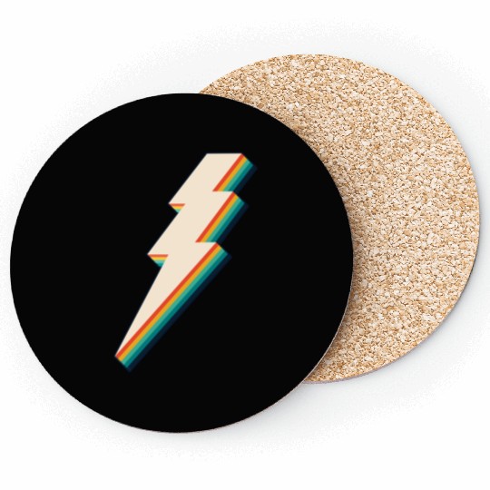 Lightning Bolt Coasters