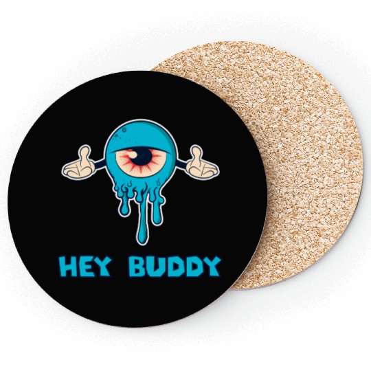 Hey Buddy Coasters