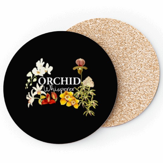 Orchid Whisperer Coasters I Love Orchids Coasters