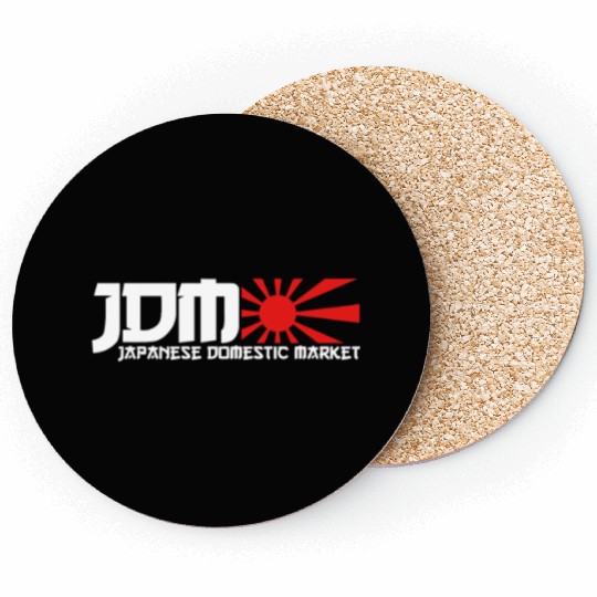 Drift & Tuning Fan Jdm Automotive Apparel Car Meet Coasters