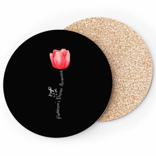 Parkinson Disease Awareness Tulip April National M Coasters