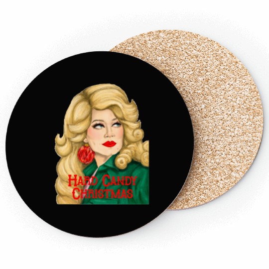 Hard Candy Christmas Parton Coasters