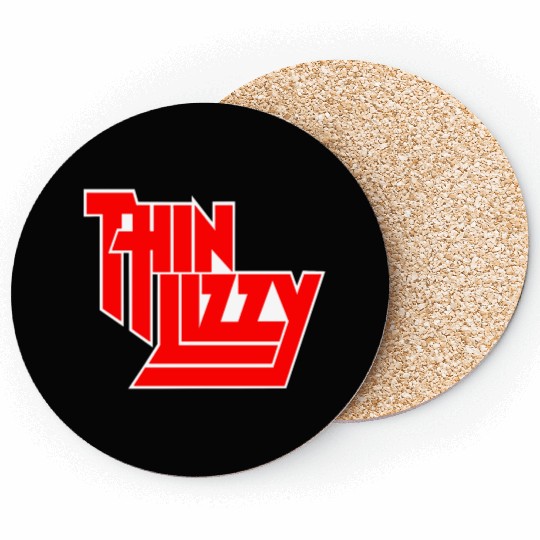 Thin Lizzy Phil Lynott logo Coasters