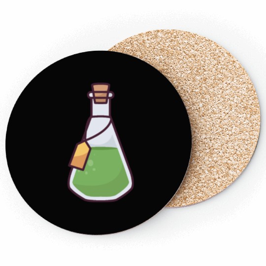 Chemistry Flask Coasters