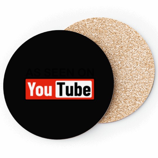 AS SEEN ON YouTube Coasters