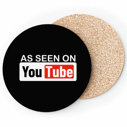 AS SEEN ON YouTube Coasters