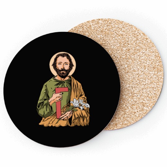 Saint Joseph Catholic Saint Coasters