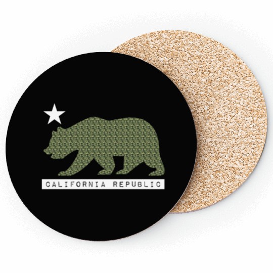 California Bear Coasters