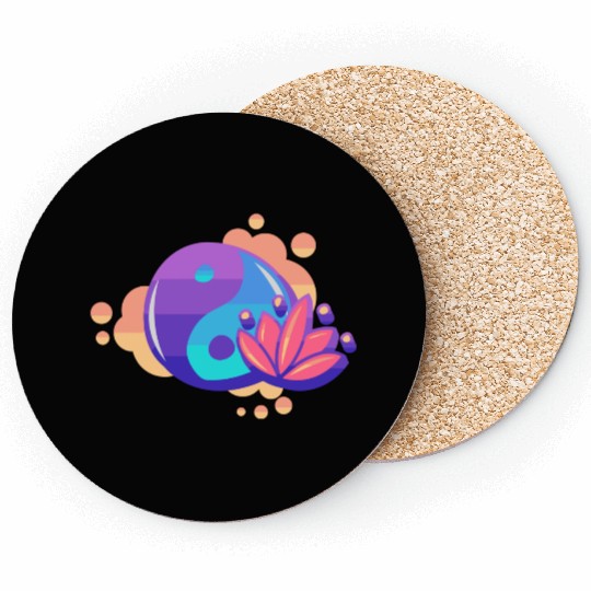 Balancenerg Yin Yang Lotus Special Edition Coasters