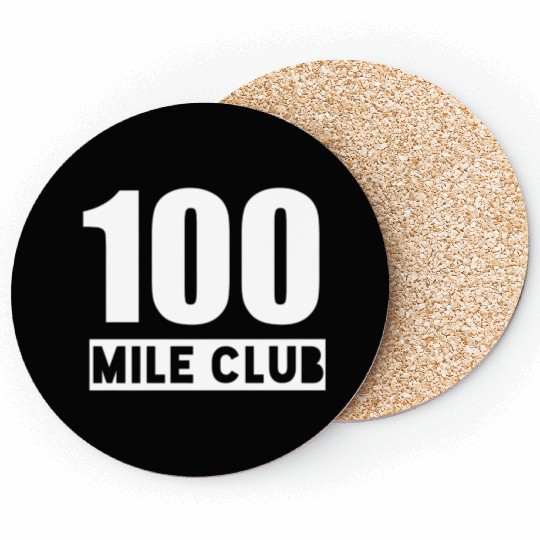 100 Mile Club 100 Miles Trail Running Ultra Coasters