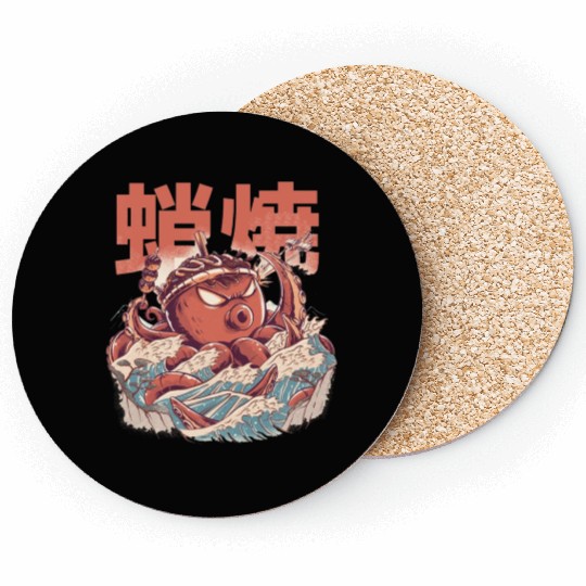 TAKOYAKI ATTACK Coasters
