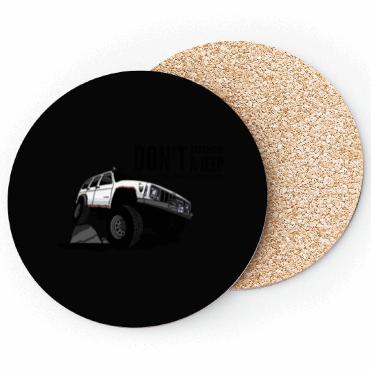 Don't Judge A Jeep Coasters by The Bearded