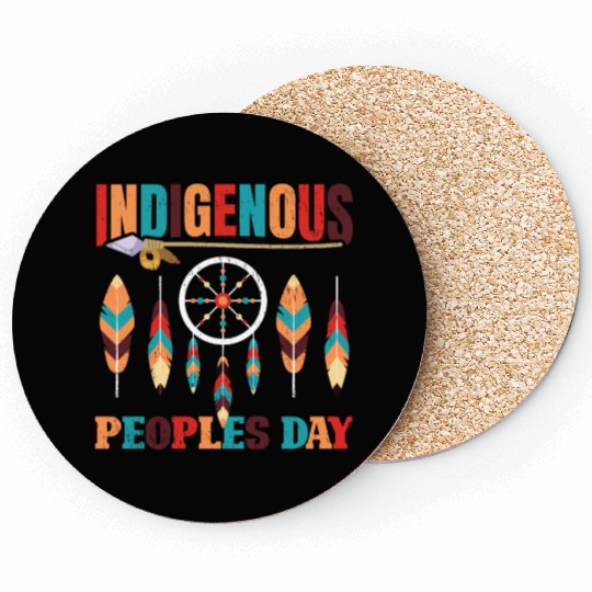 Native American Indigenous Peoples Day Coasters