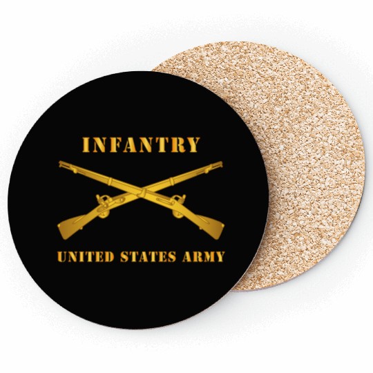 Army Infantry Branch US Amry X 300 Coasters