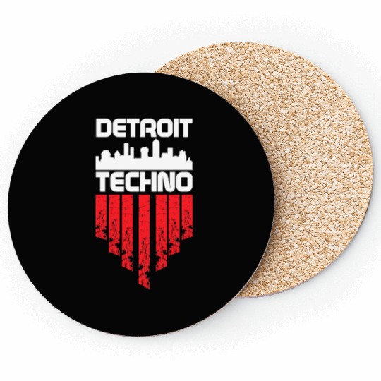 Detroit Techno House Music Festival Dance Love Coasters