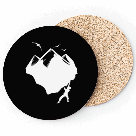 Climbing Carabiner Bouldering Mountain Sports Coasters