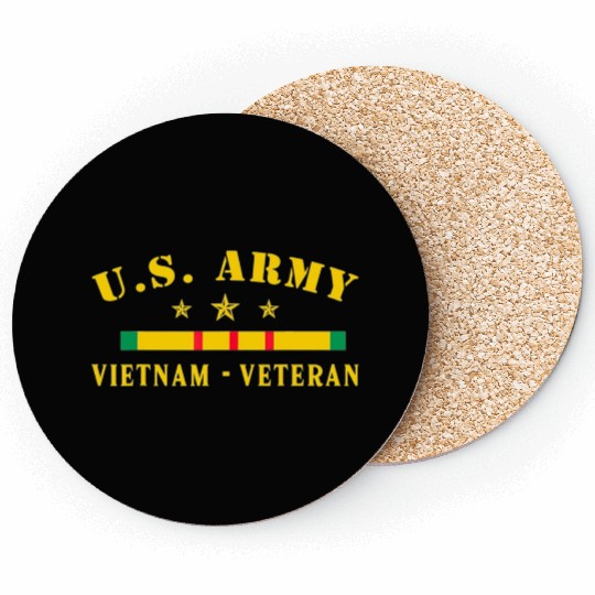 US Army Vietnam Veteran Coasters