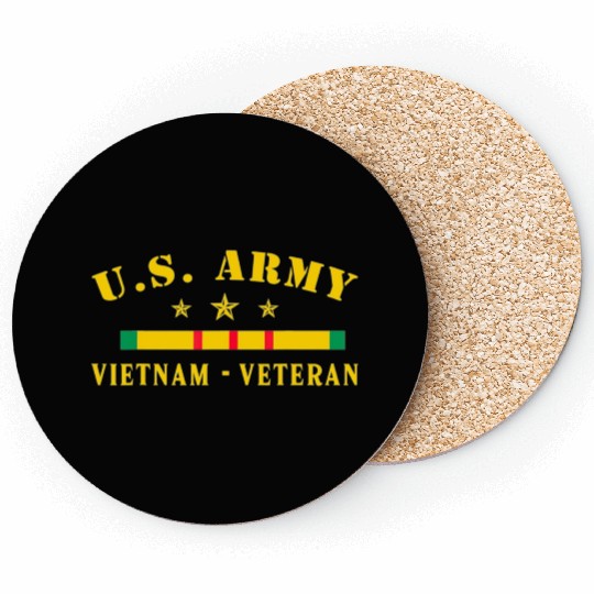 US Army Vietnam Veteran Coasters